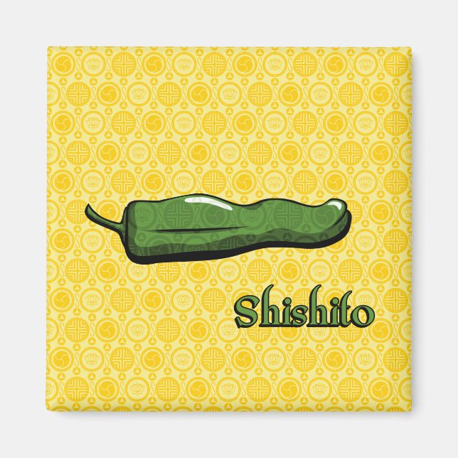 Shishito Chili Pepper Magnet (Vorne)