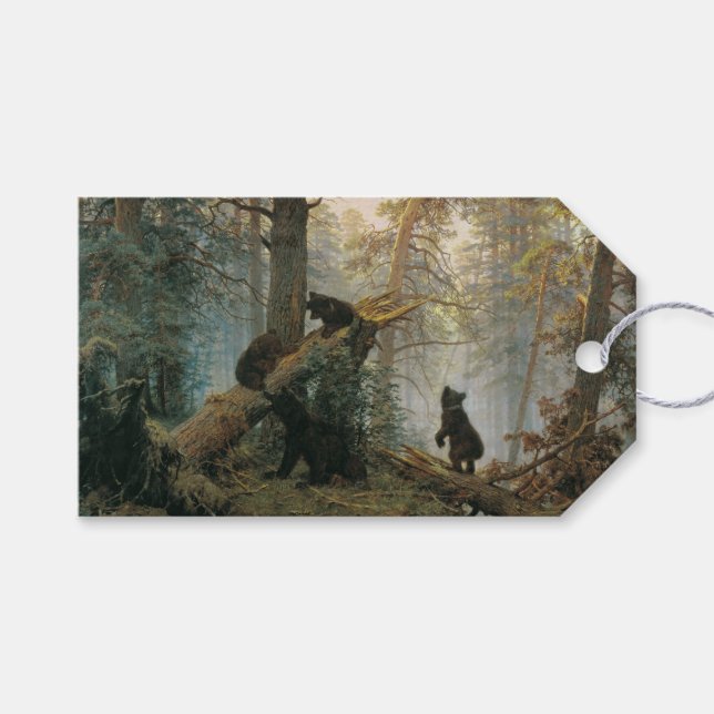 Shiskin’s Forest-Geschenketiketten Geschenkanhänger (Vorderseite (Horizontal))