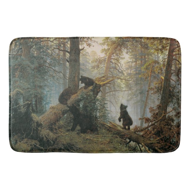 Shiskins Forest Art Badematte (Vorderseite)