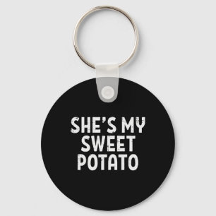 Shit my Sweet Potato Matching Couples Erntedank Schlüsselanhänger