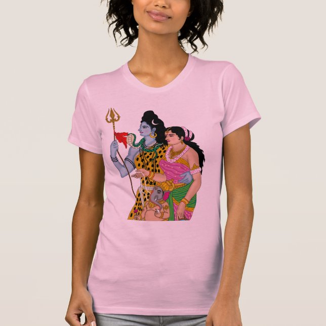 Shiv Parvati T-Shirt (Vorderseite)