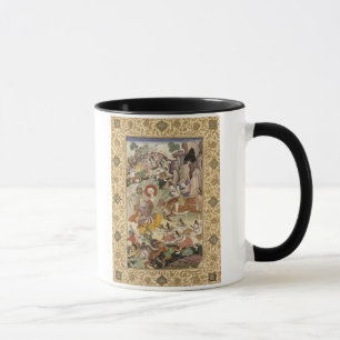 Shiva, das den Dämon Andhaka, c.1585-90 tötet Tasse