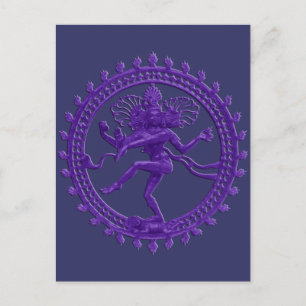 Shiva, die Postkarte des kosmischen Tänzers