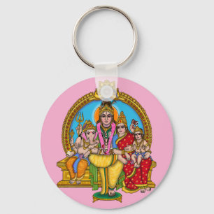 Shiva-Familien-Schlüsselanhänger Schlüsselanhänger