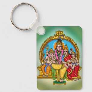 Shiva-Familien-Schlüsselanhänger Schlüsselanhänger