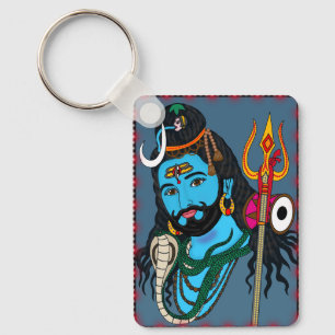 Shiva-Gesicht-Schlüsselanhänger Schlüsselanhänger