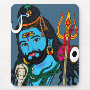 Shiva-Gesichtspapeterie Mousepad