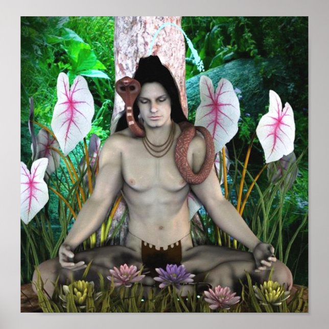 shiva hindu god poster from 14.95 (Vorne)