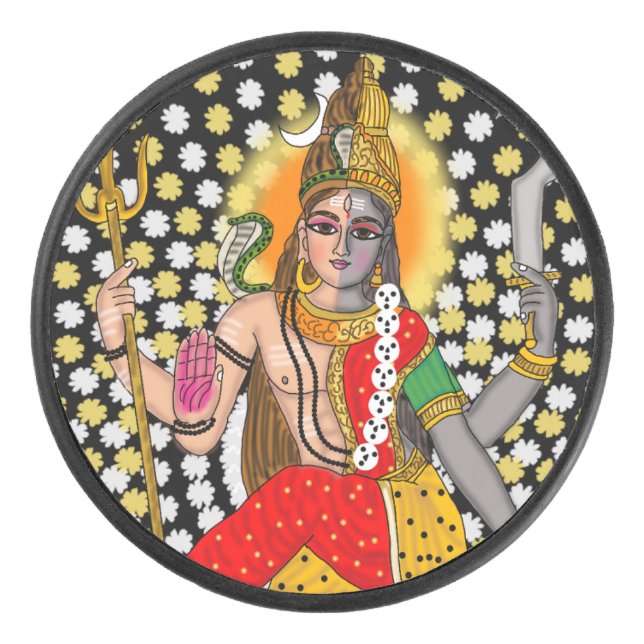 Shiva Kali  Eishockey Puck (Vorderseite)