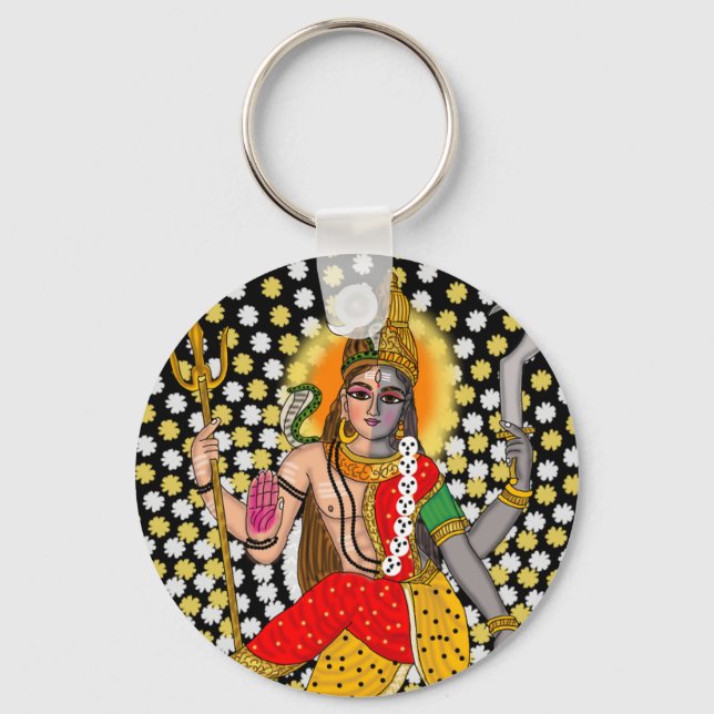Shiva Kali Schlüsselanhänger (Vorderseite)