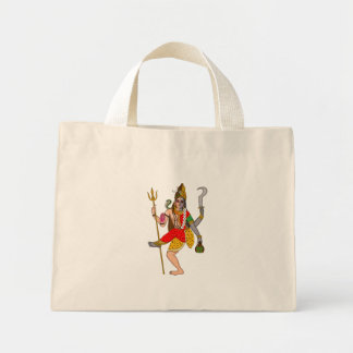 Shiva Kali Tote Bag Mini Stoffbeutel