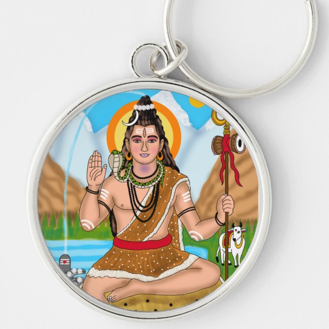 Shiva Keychain Schlüsselanhänger (Vorne)
