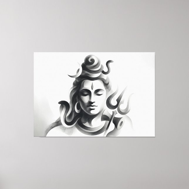 Shiva Leinwanddruck (Vorderseite)