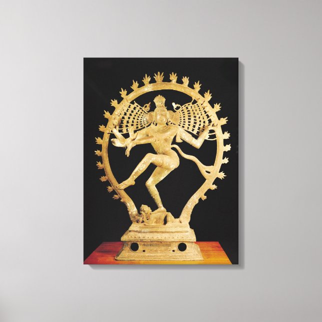 Shiva Nataraja Leinwanddruck (Vorderseite)