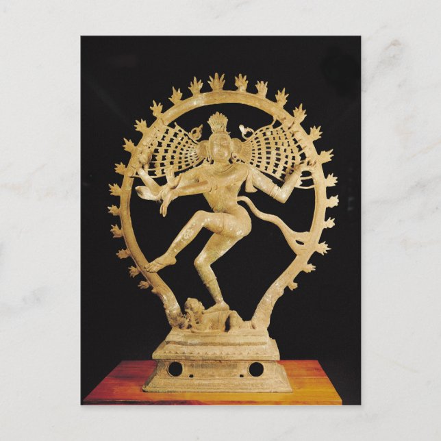 Shiva Nataraja Postkarte (Vorderseite)