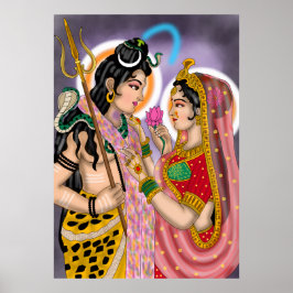 Shiva Parvati Poster