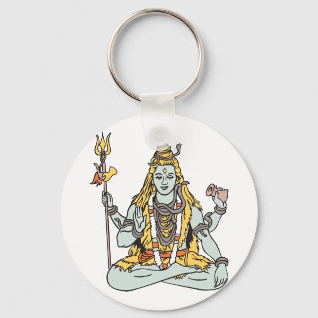 Shiva Schlüsselanhänger (Vorderseite)