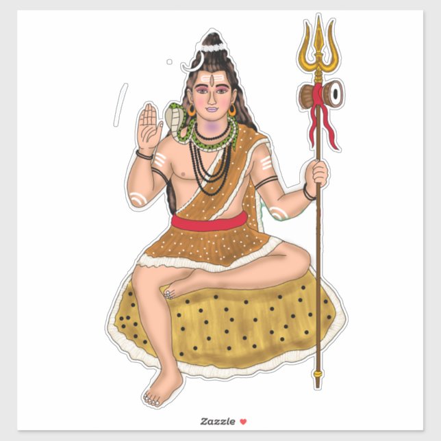 Shiva Sticker (Feuille)