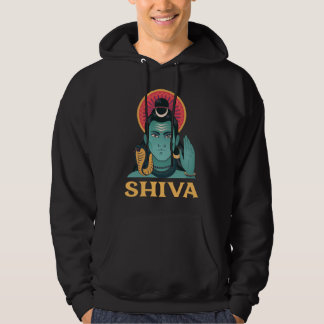 Shiva the Destroyer Hinteru Göttlichkeit Hinduismu Hoodie