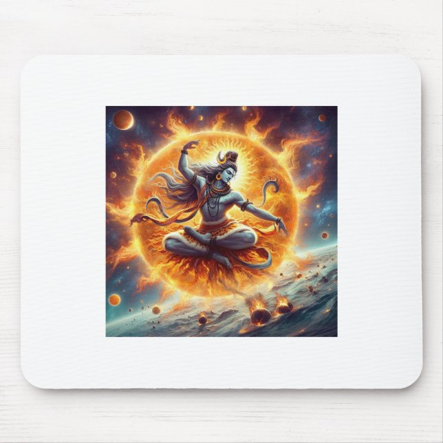 Shiva und die Sonne Mousepad (Vorne)