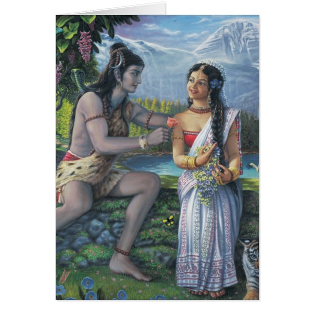 Shiva und Parvati - das All-Günstige Paar (Vorne)
