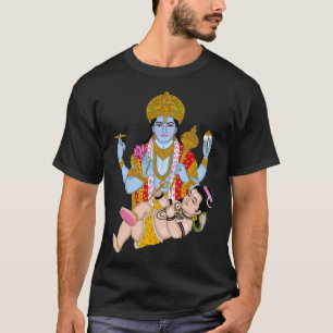 Shiva & Vishnu T-Shirts – Vêtements Spirituels pou