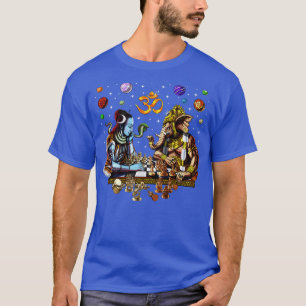 Shiva vs Ganesha Hindu Schach T-Shirt