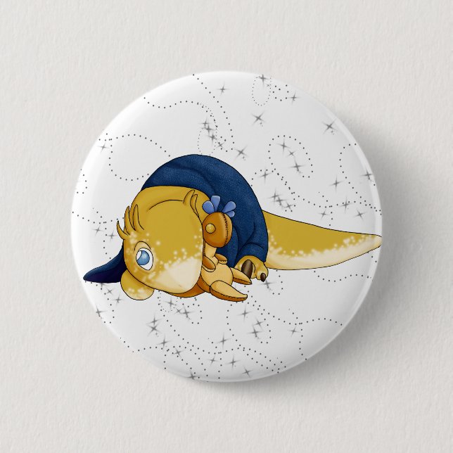 Shivae und plüschartiges button (Vorderseite)