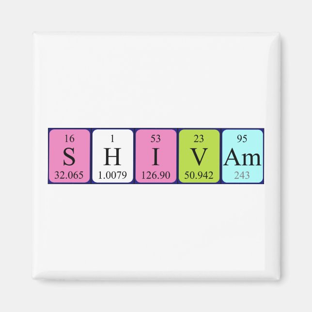 Shivam Periodenmagnet Magnet (Vorne)