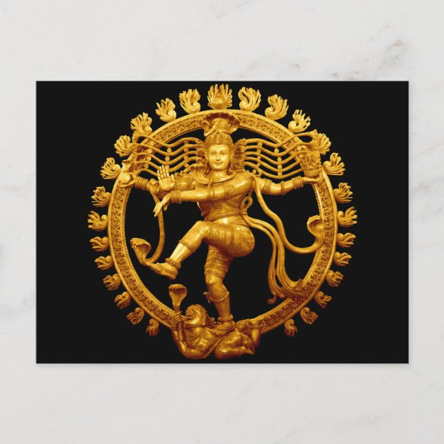 Shiva's Dance Postkarte (Vorderseite)