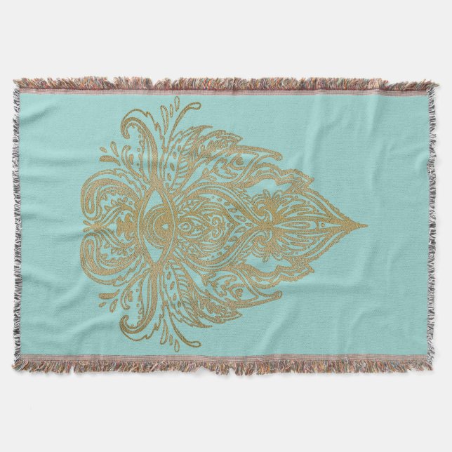 Shiva's Eye - Throw Blanket Decke (Vorderseite)