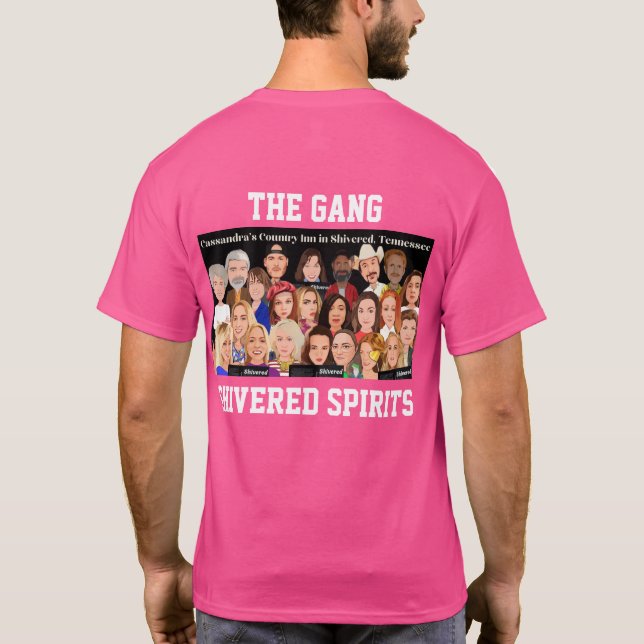 Shivered Spirits T-Shirt (Rückseite)