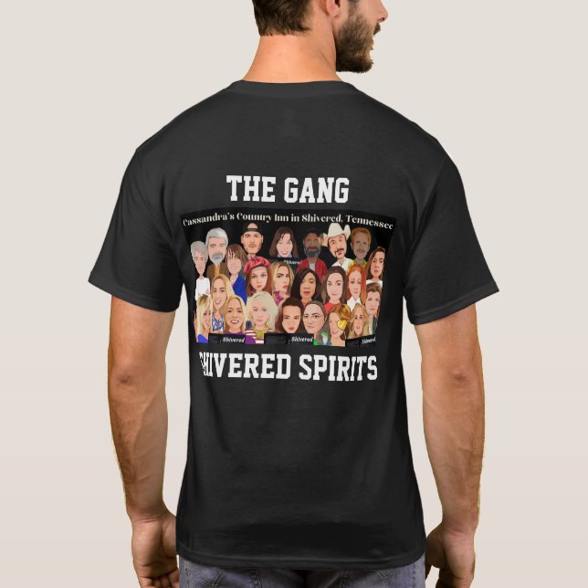 Shivered Spirits T-Shirt (Rückseite)
