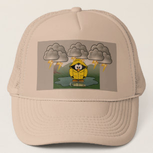 Shivering Rainy Day Pinguin Thunder_Cove Truckerkappe