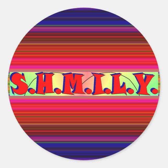 SHMILY Sticker (Vorderseite)