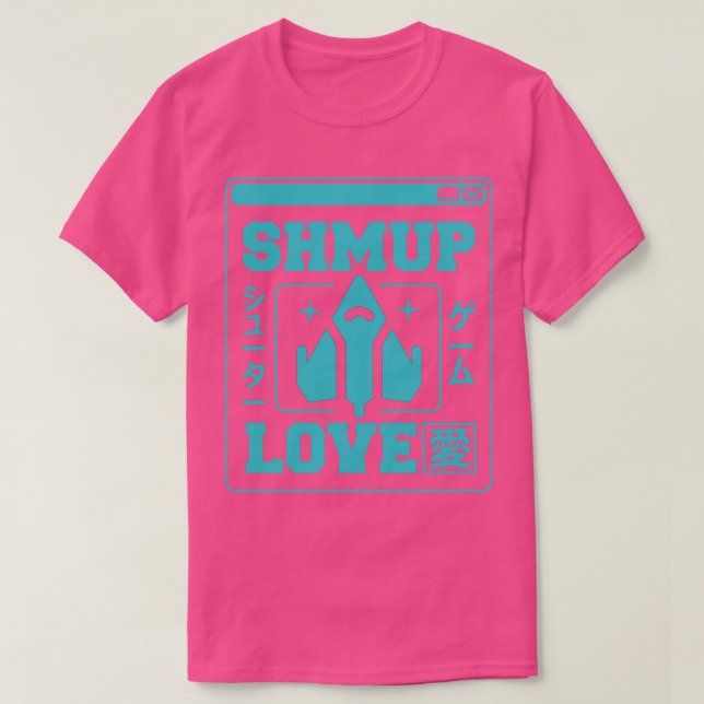 Shmup-Liebe T-Shirt (Design vorne)
