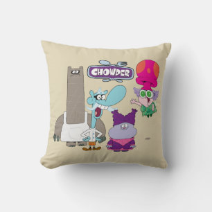 Shnitzel, Mung, Chowder und Truffles Kissen