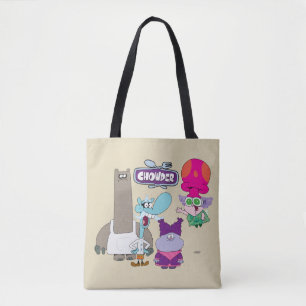 Shnitzel, Mung, Chowder und Truffles Tasche