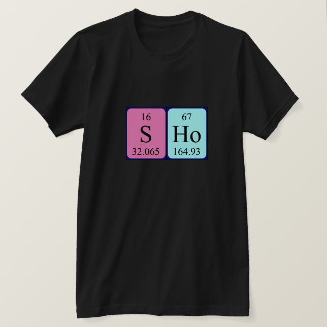 Sho Periodenname Shirt (Design vorne)