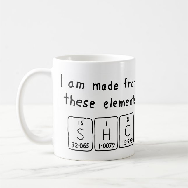 Sho Periodenname Tasse (Links)
