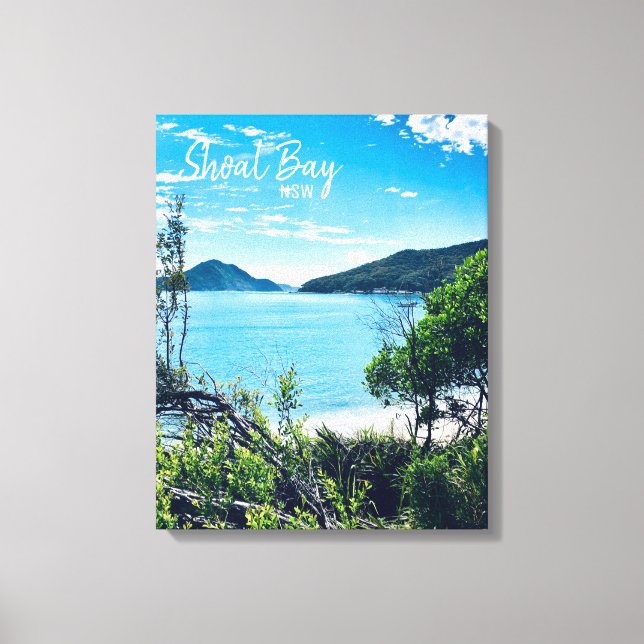 Shoal Bay Port Stephens NSW Leinwanddruck (Vorderseite)