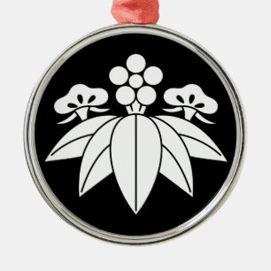 Shōchiku Bai Ryūdo Silbernes Ornament