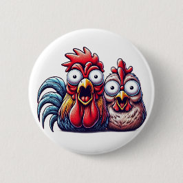 Shocked Barnyard Duo Button
