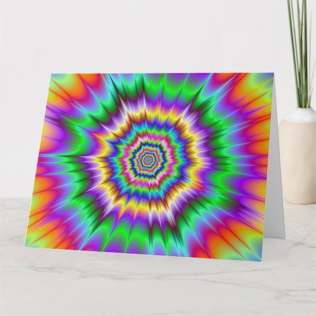 Shockwaves Big Greeting Card Karte (Vorderseite)