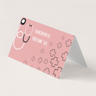 Shodwe Medical - Moderne Gesundheitsbranding-Desig Visitenkarten