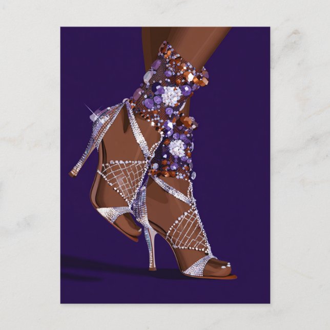 SHOE GAME #2 POSTKARTE (Vorderseite)
