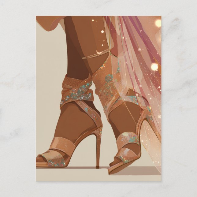 SHOE GAME #3 POSTKARTE (Vorderseite)