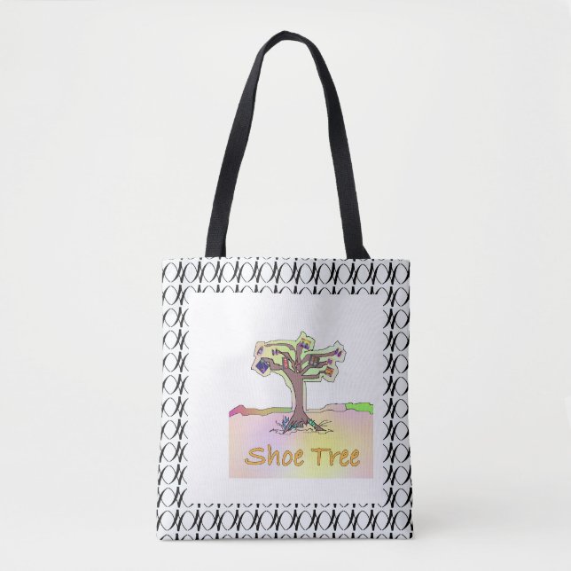 Shoe Tree Tote Bag Tasche (Vorderseite)