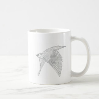 Shoebill and bluebird kaffeetasse