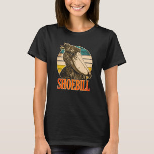 Shoebill Bird Animal Colorful 26 T-Shirt